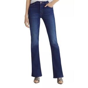 MOTHER The Runaway Mini Flare Jeans in Home Movies